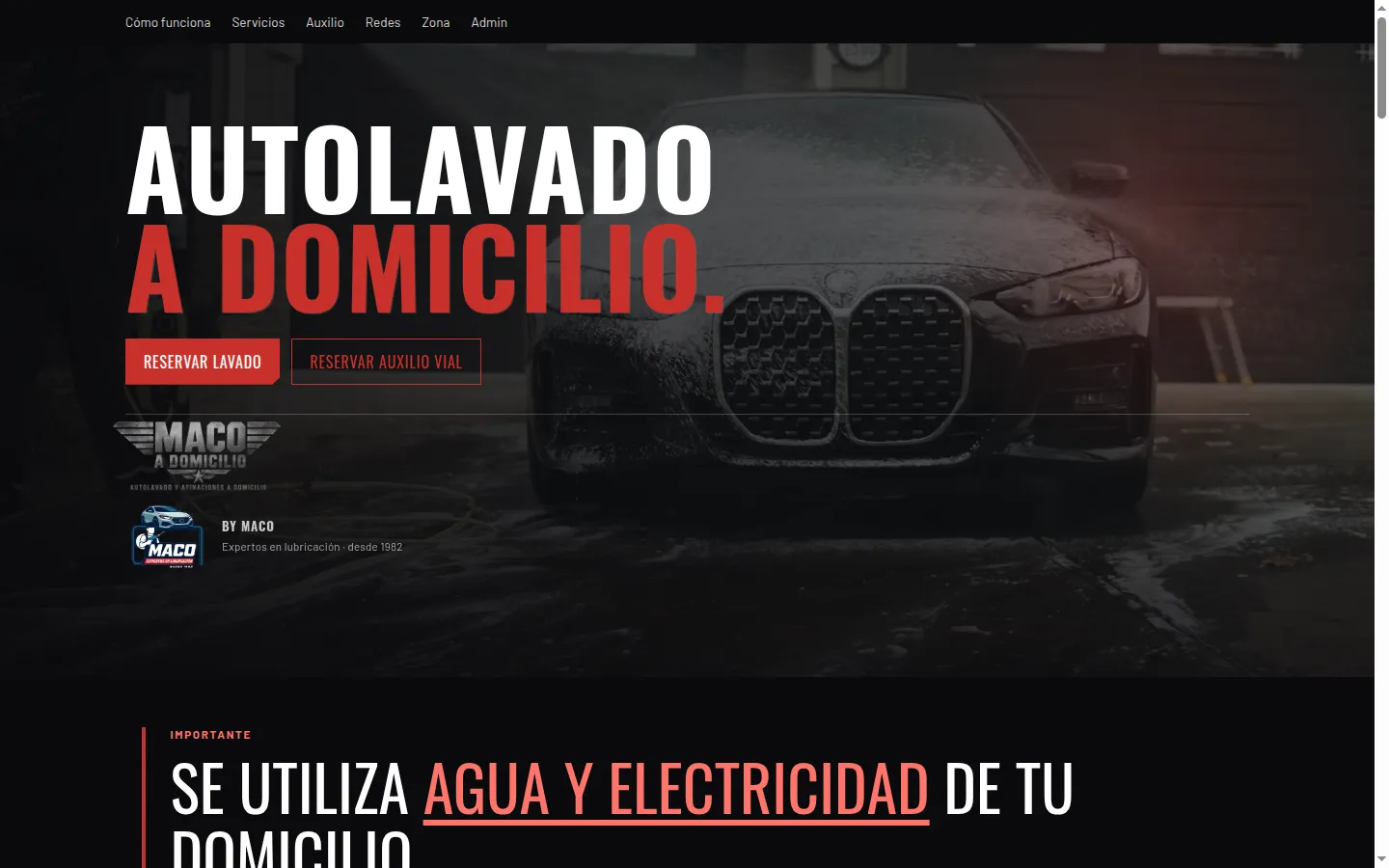 Maco a Domicilio — Un taller de lubricación desde 1982 que ahora va a tu casa.